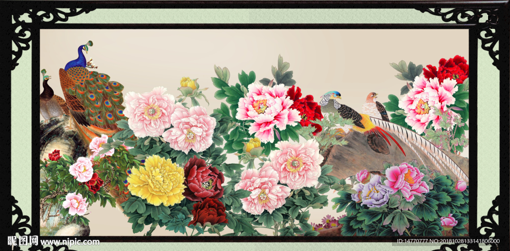 花开富贵画