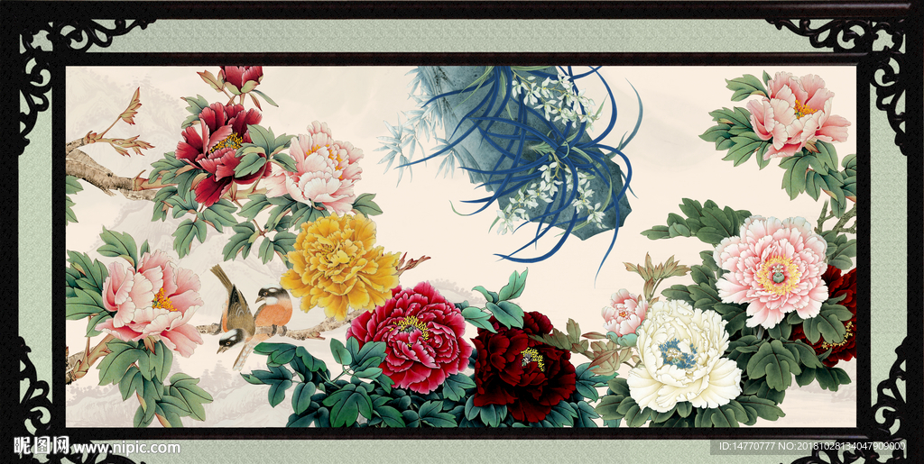 花开富贵画