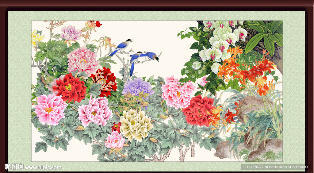 花开富贵画
