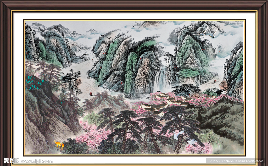 满山红遍 鸿运当头风水