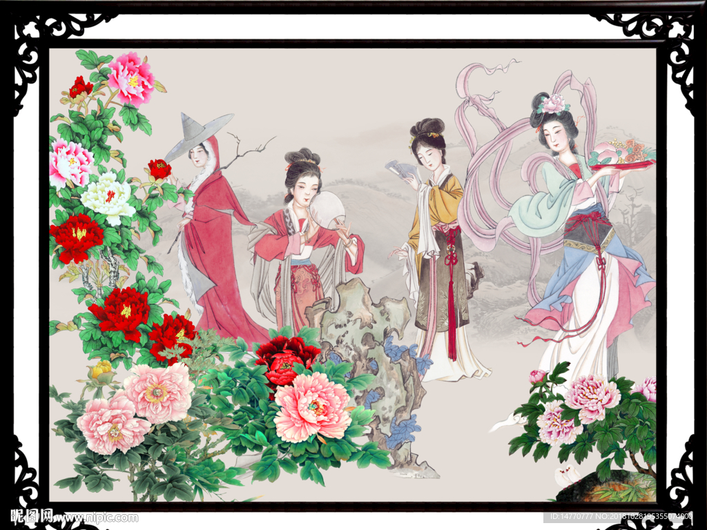 仕女图