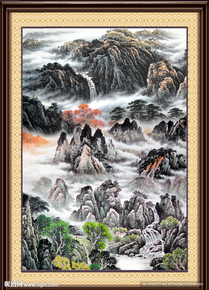 山水风景画 山水画