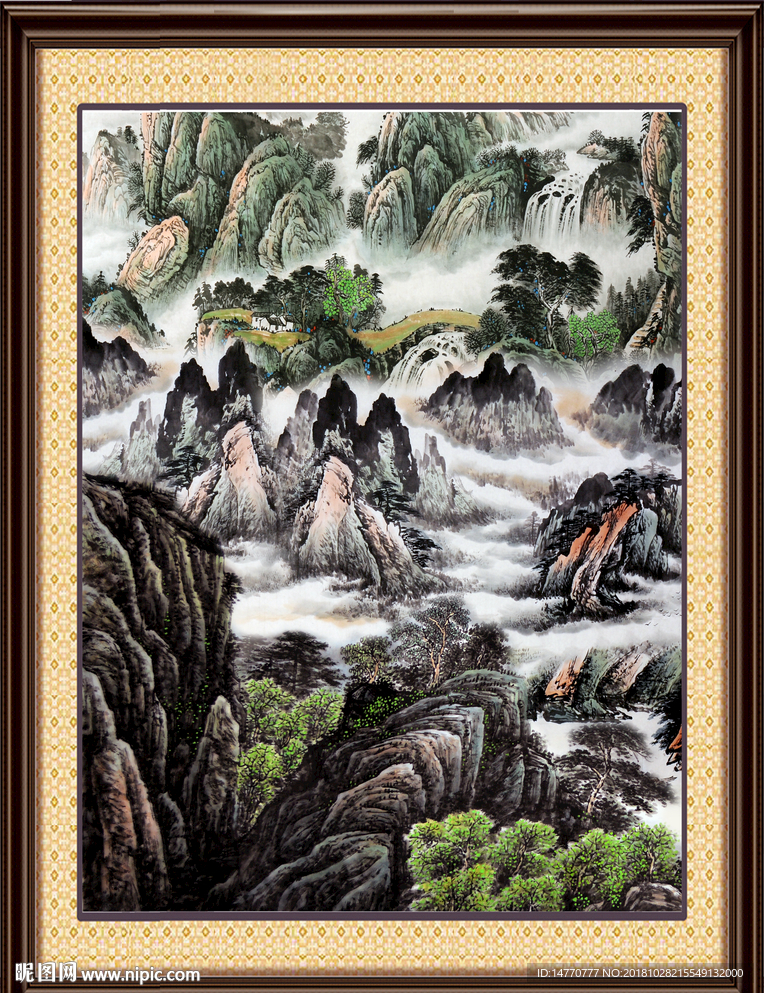 山水风景画 山水画