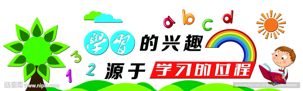 校园文化 读书文化墙 读书