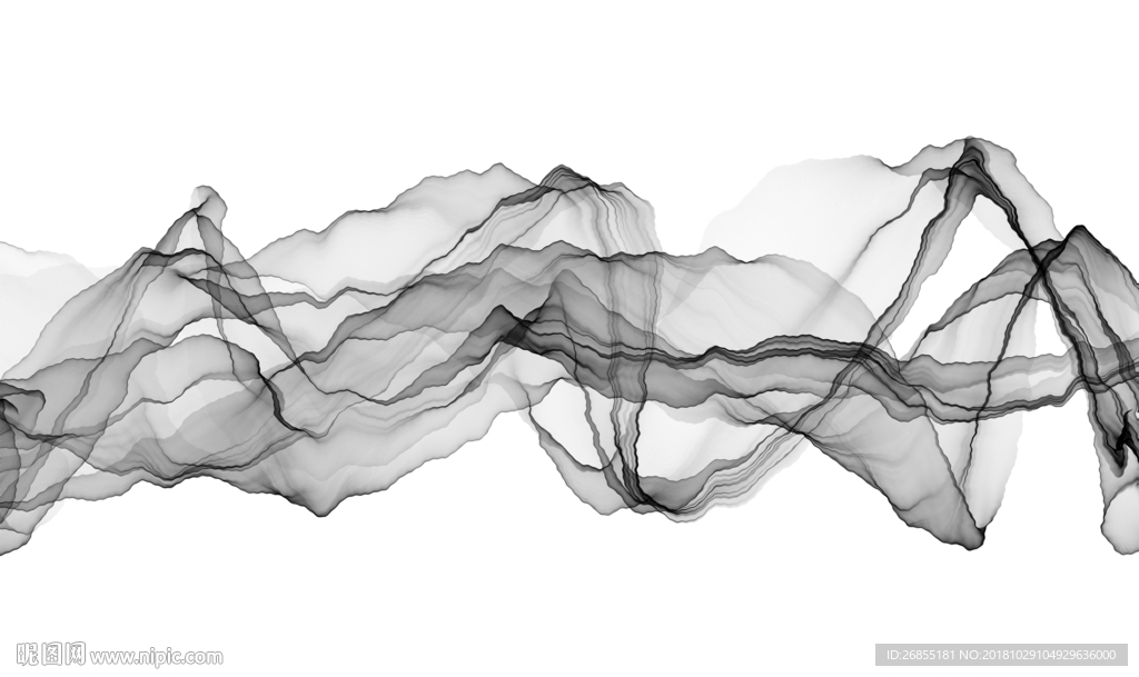 水墨山水画