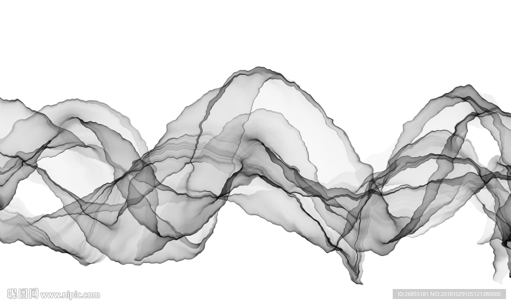 水墨山水画