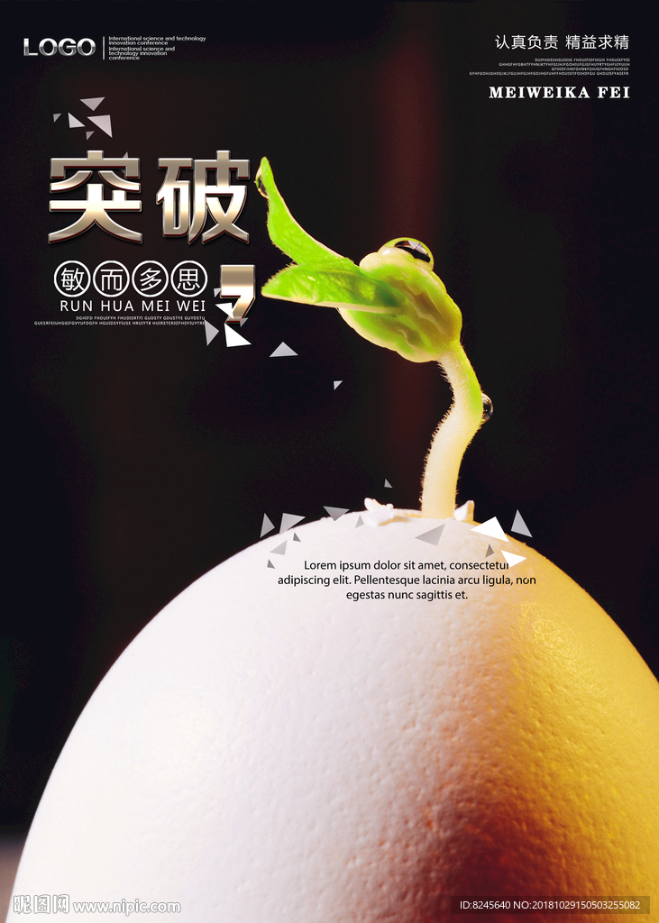 突破 战胜 海报