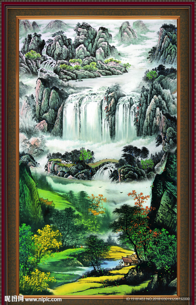 山水风景图