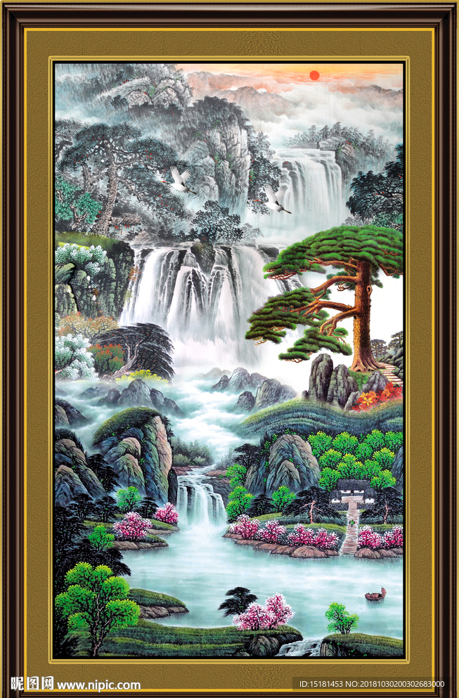 山水风景图