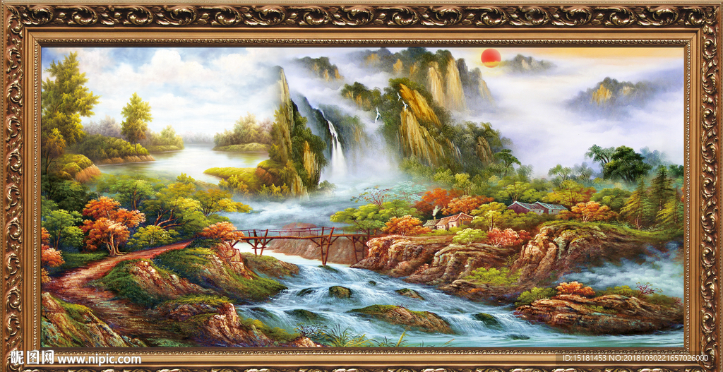 油画 壁画