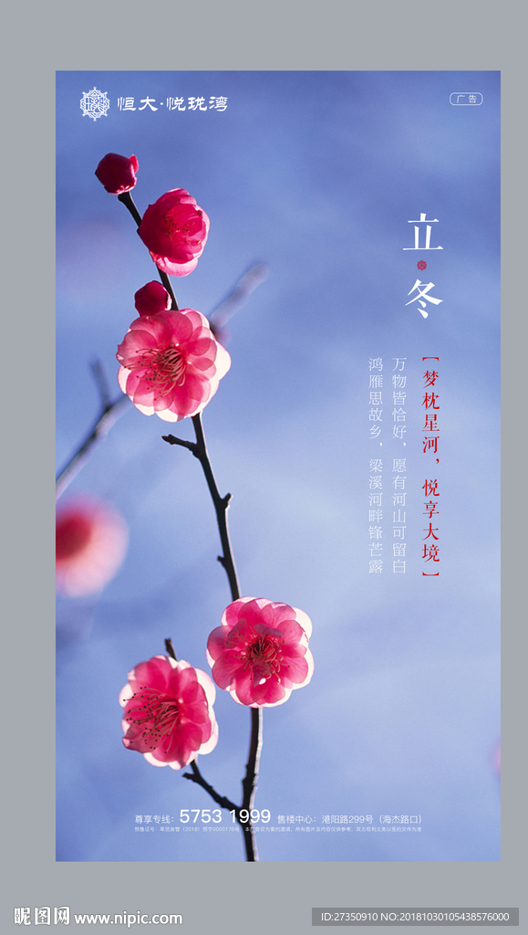 立冬海报
