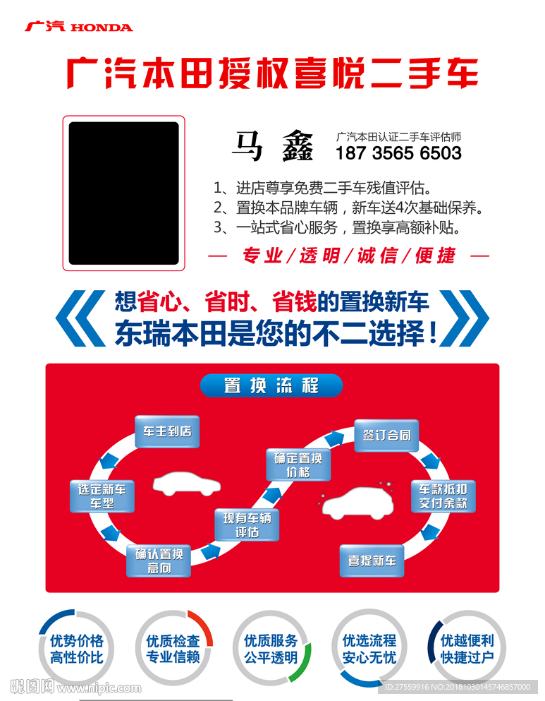 二手车评估宣传