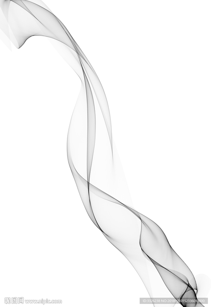 水墨 创意水墨线条 线条 分层