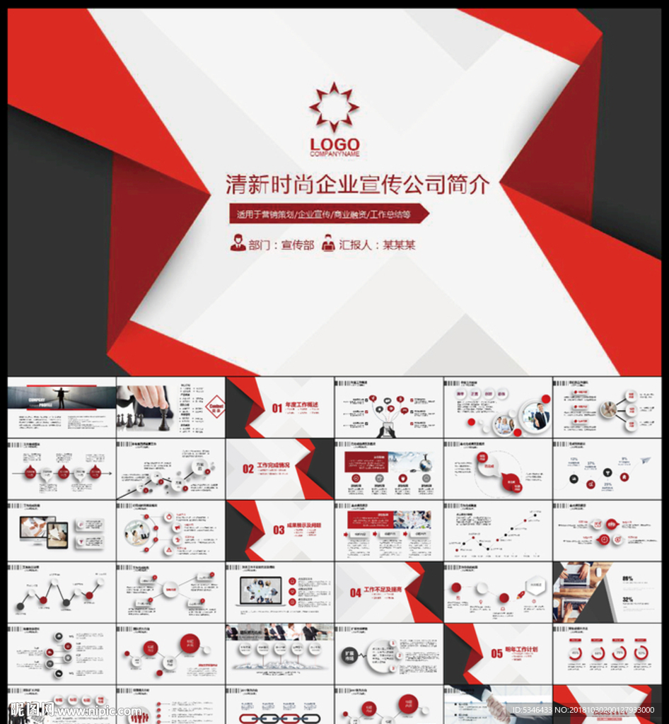 年终总结PPT