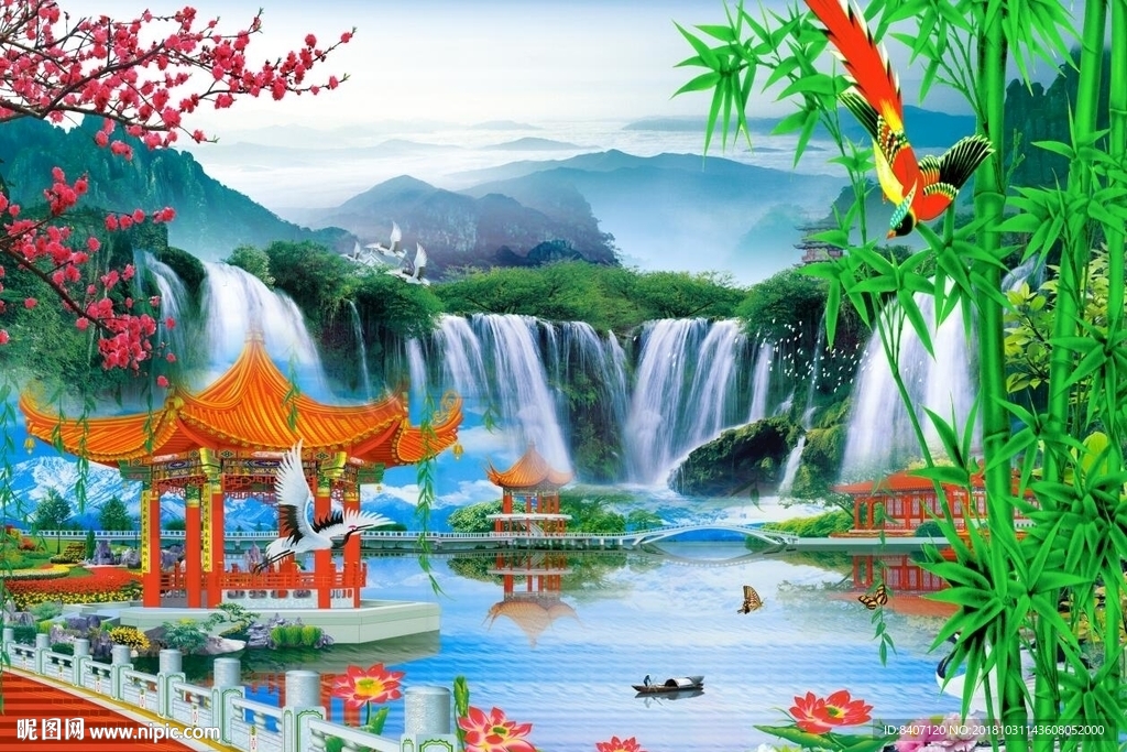 风景如画