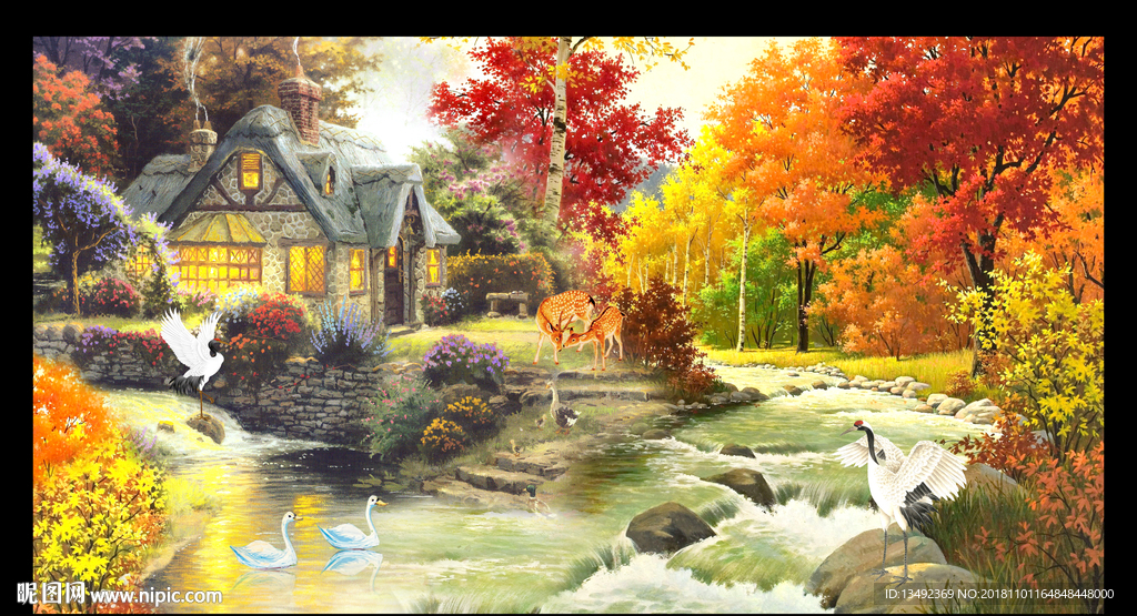 油画