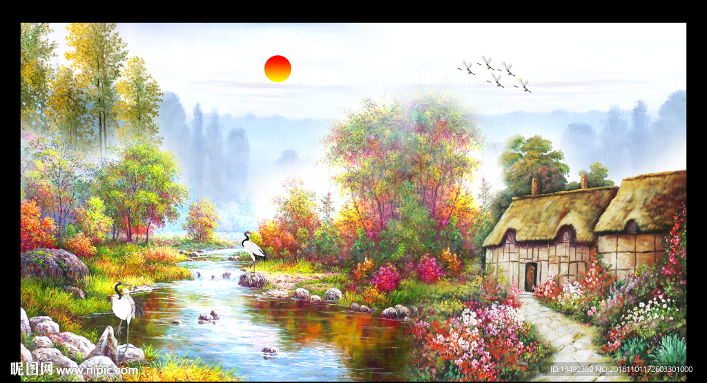 油画
