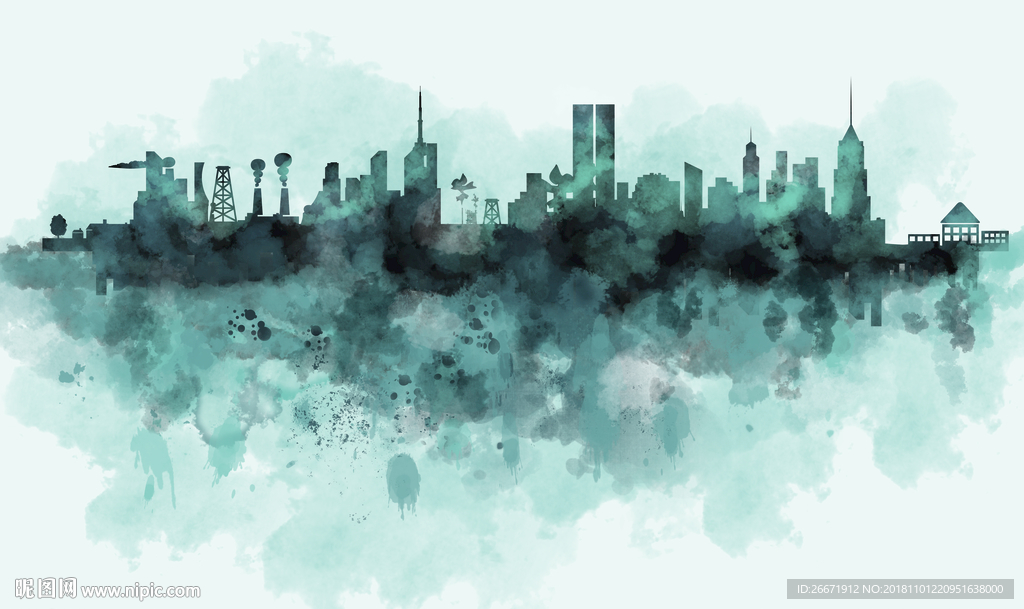 水墨画