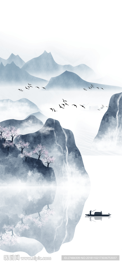 意境山水图