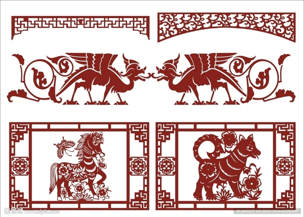 古典花纹