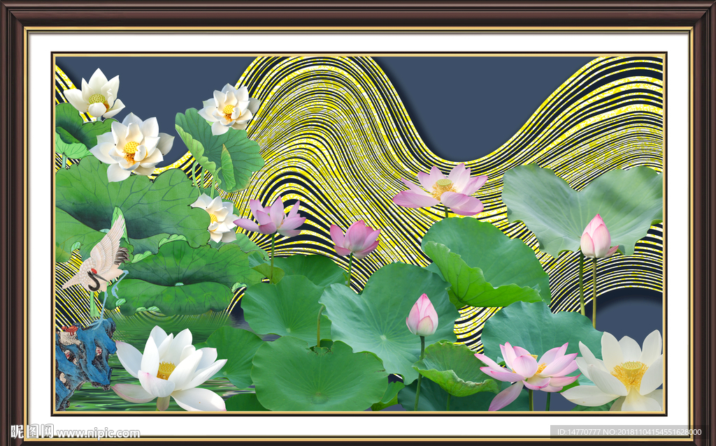 荷花图