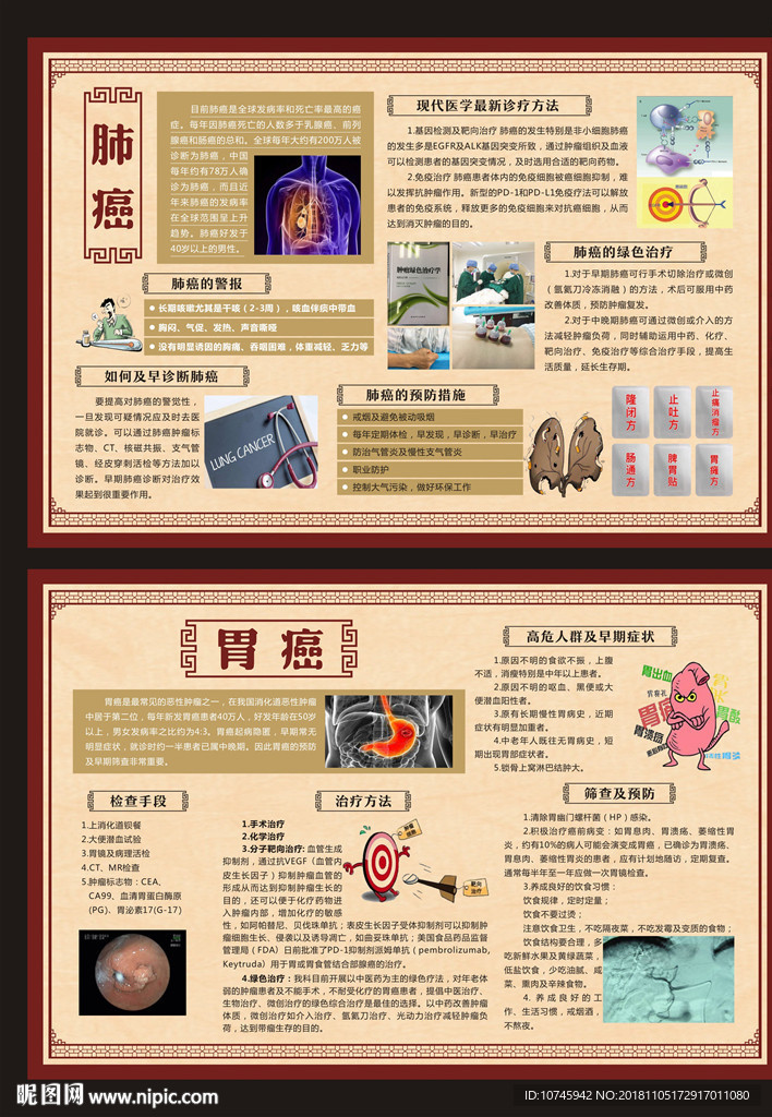 肿瘤科展板