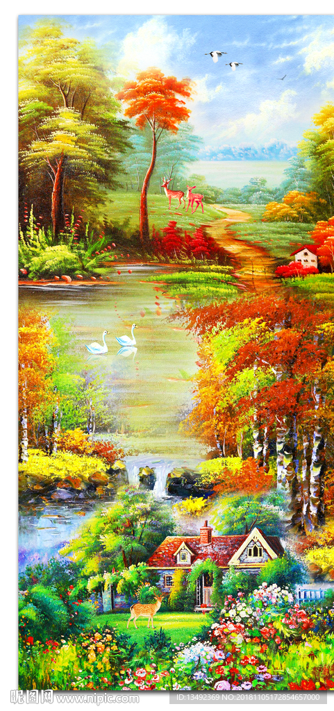 油画风景