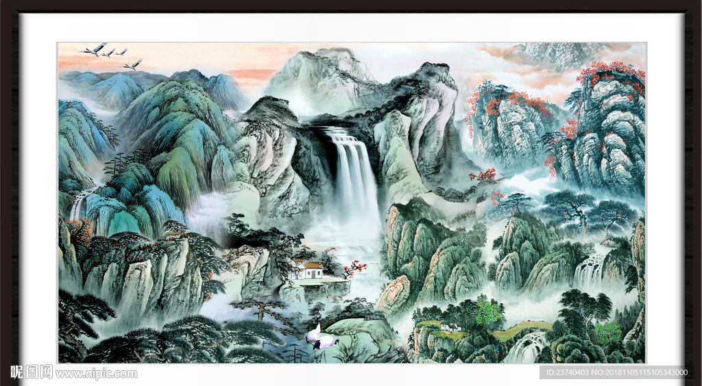 财源滚滚 高山流水