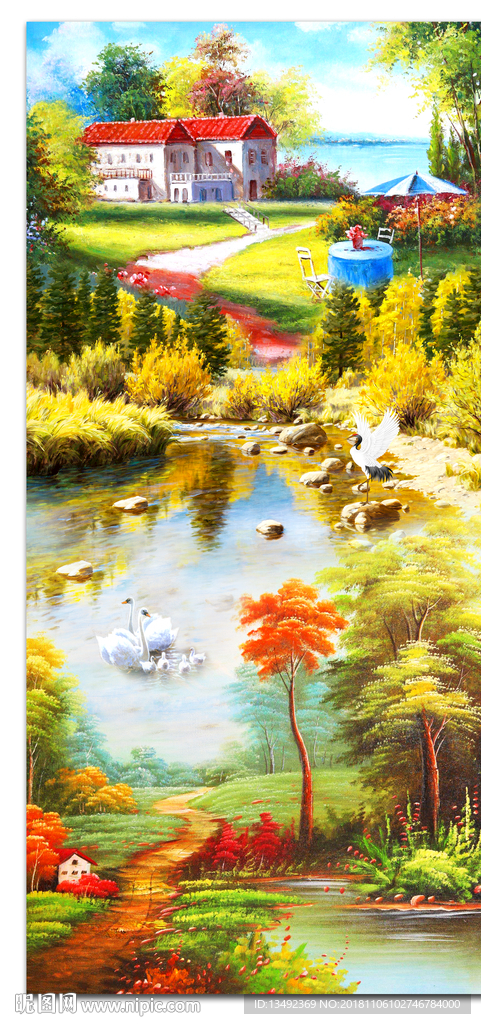 油画风景