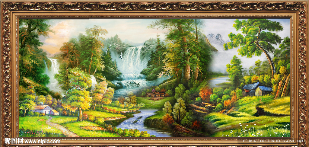 油画 油画风景
