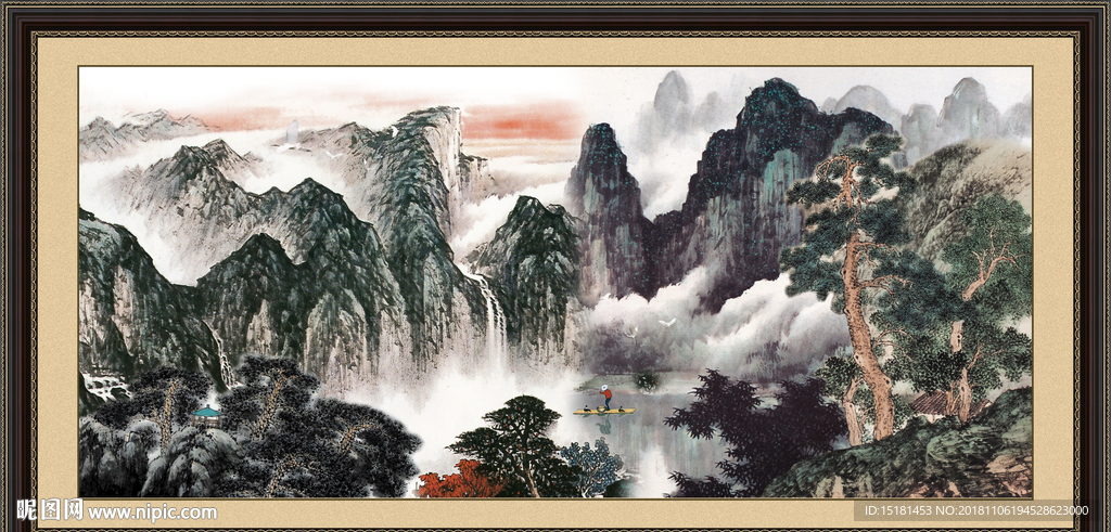国画 山水国画