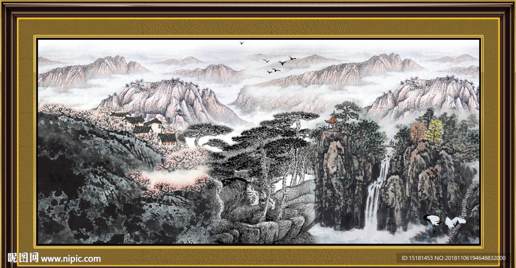 国画 山水国画