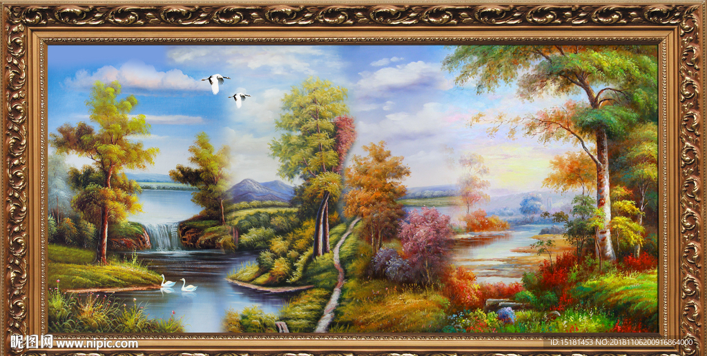 风景油画