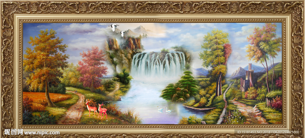 风景油画