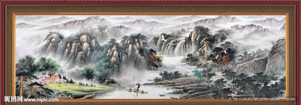 山水风景图