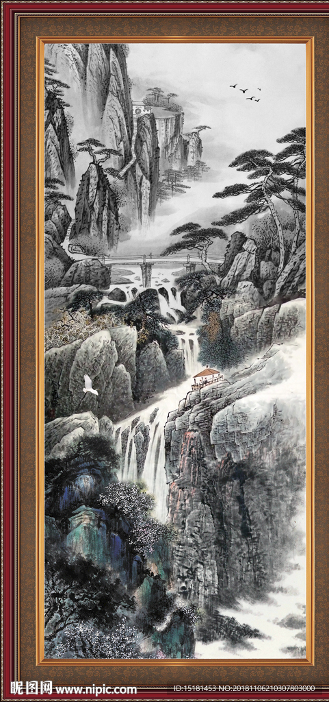 山水风景图