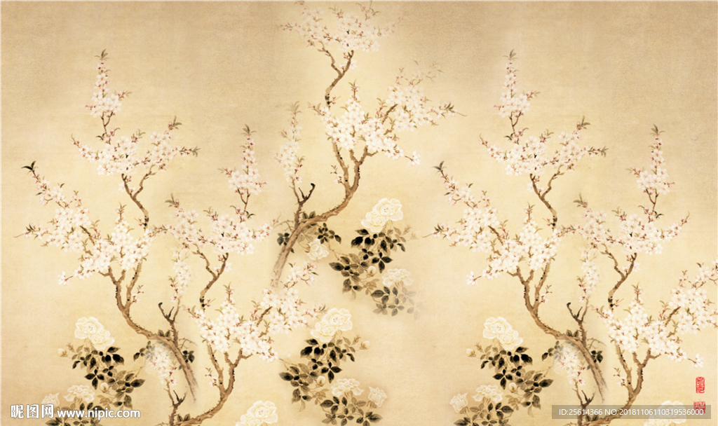 中式花鸟