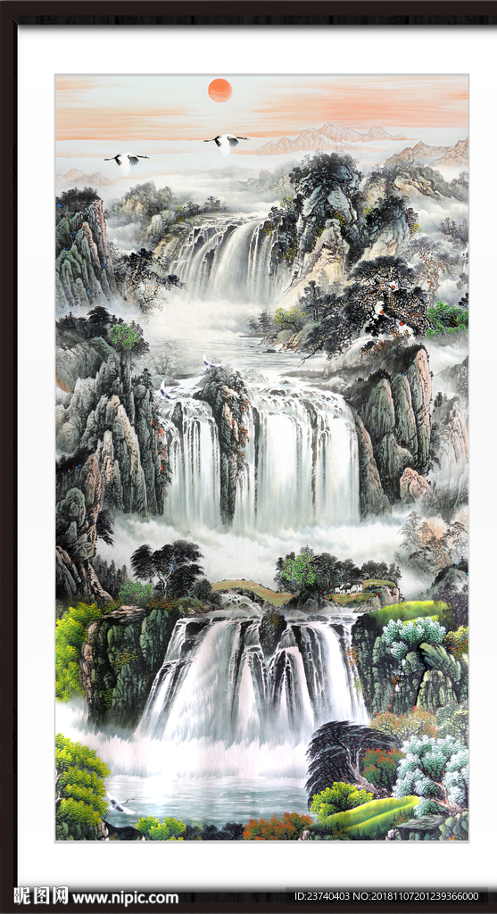 山水风景图
