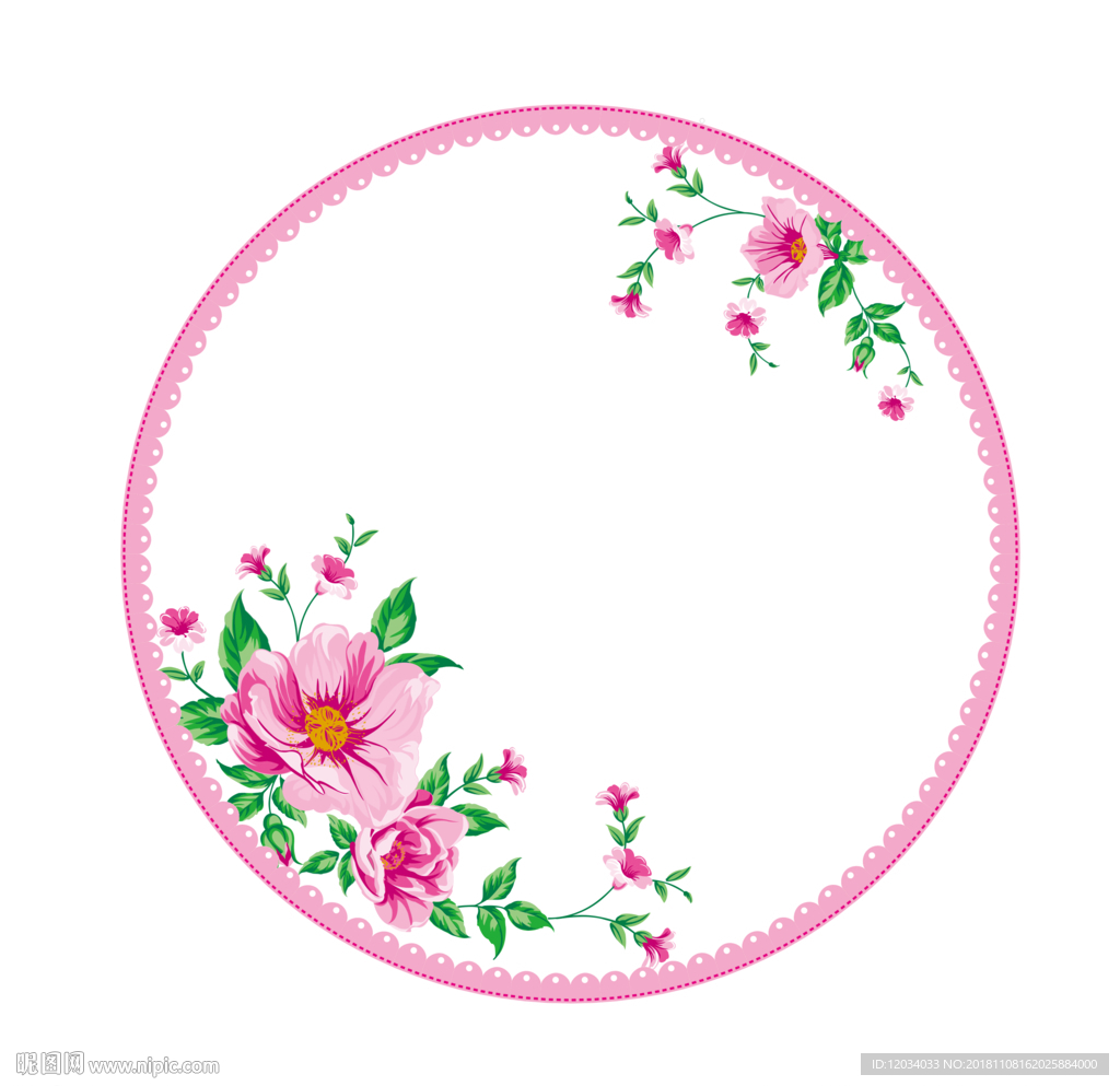 陶瓷花面设计