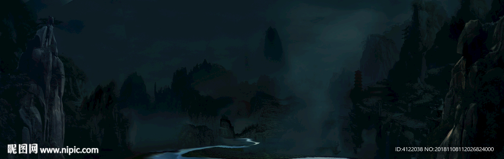 鬼屋效果图 鬼屋图片 梦幻图片