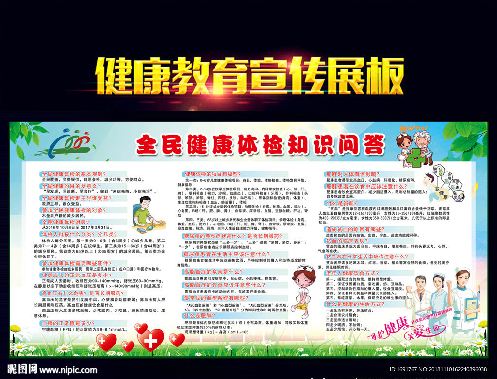 全民健康体检知识