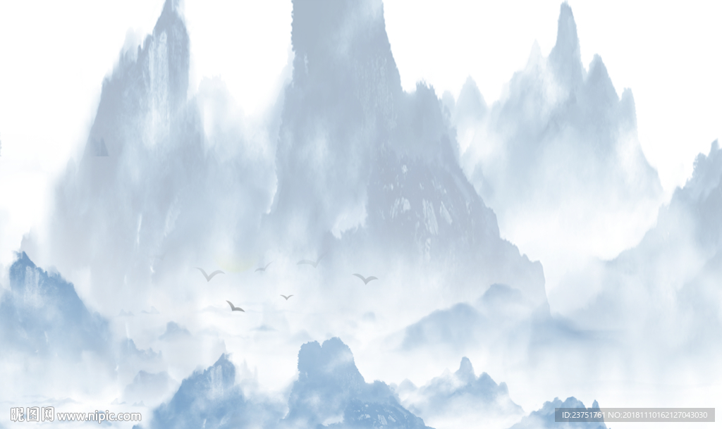 意境山水画