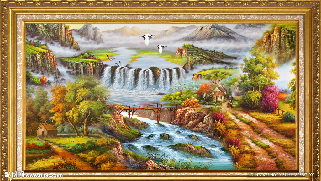 油画 油画风景