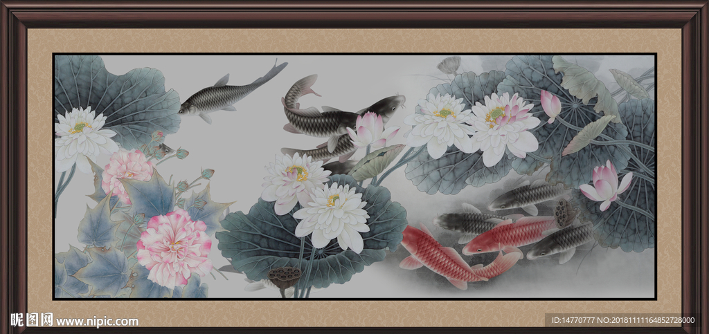 荷花图