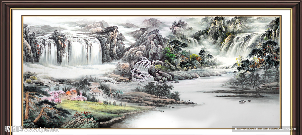 山水风景图