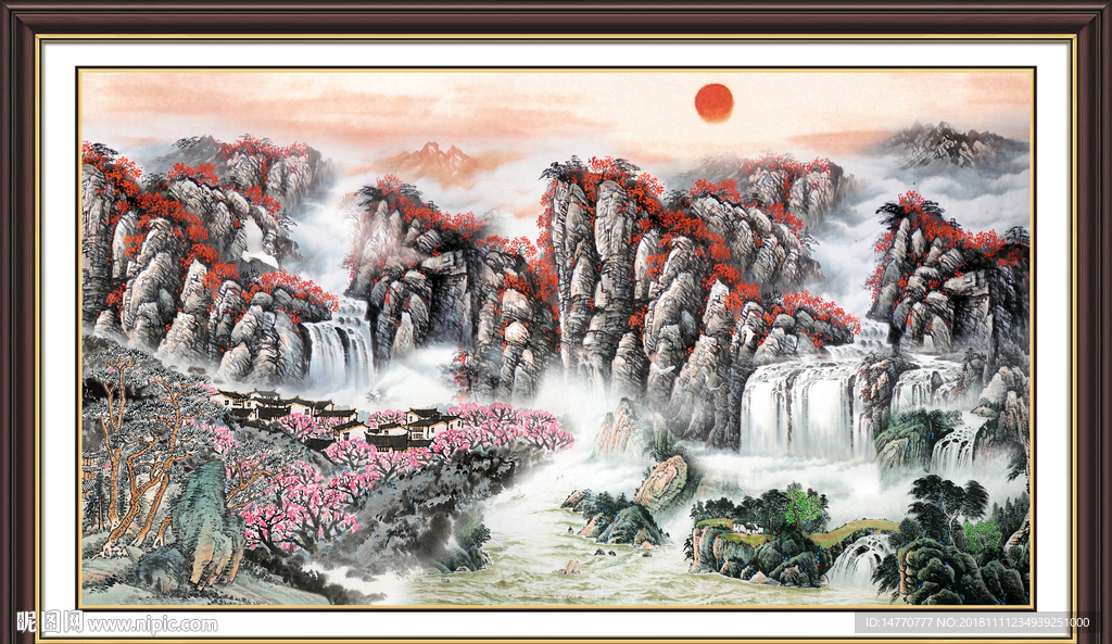 旭日东升