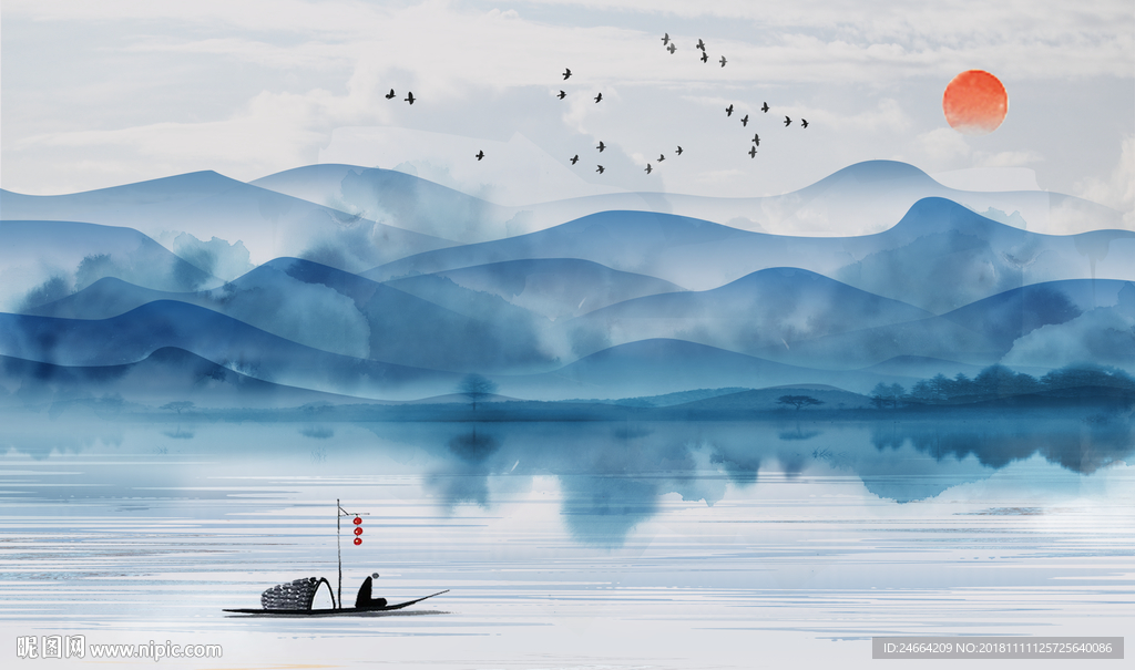 抽象山水3