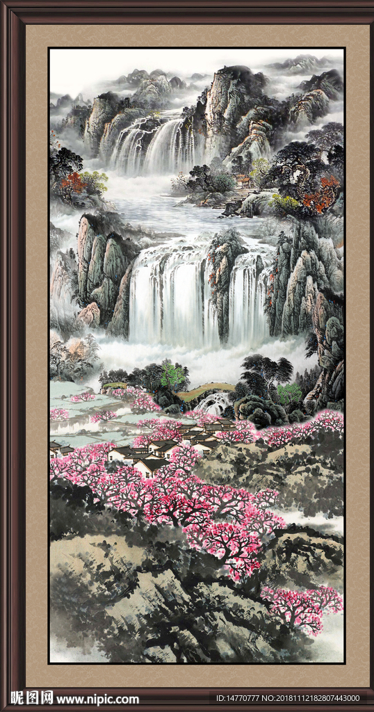 高山瀑布