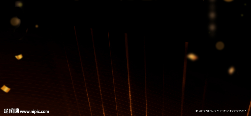 大气黑金海报商用背景图