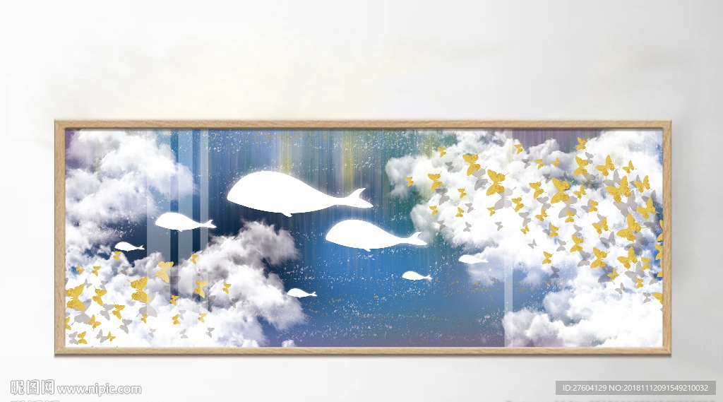 唯美浪漫星空风景创意装饰画